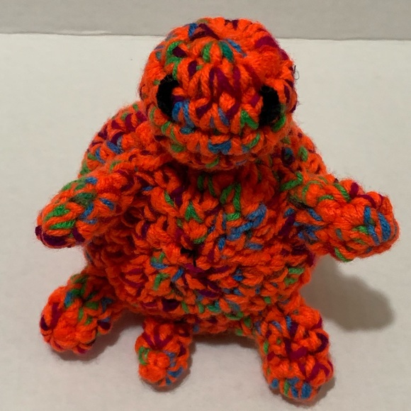 Turtle Playroom Decor Nursery Decor Handmade Crocheted Turtle - Picture 9 of 10
